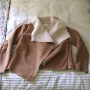 Suede retro jacket